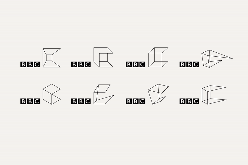 BBC視覺形象設計，不斷變化的視覺創意設計