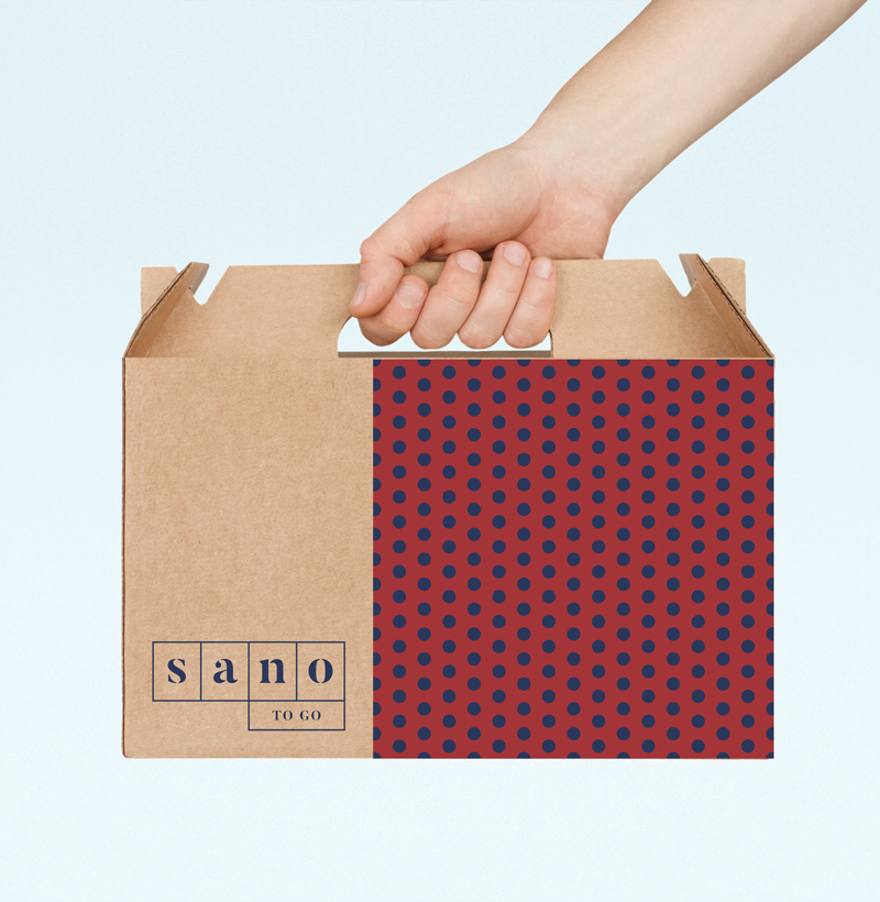 Sano食品品牌形象策略與企業vi設計，食品logo設計