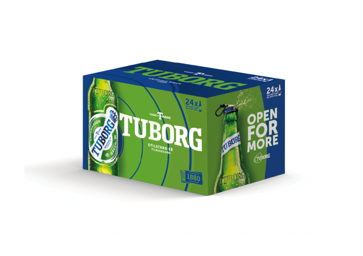 丹麥啤酒Tuborg品牌設(shè)計(jì)，展現(xiàn)年輕與活力