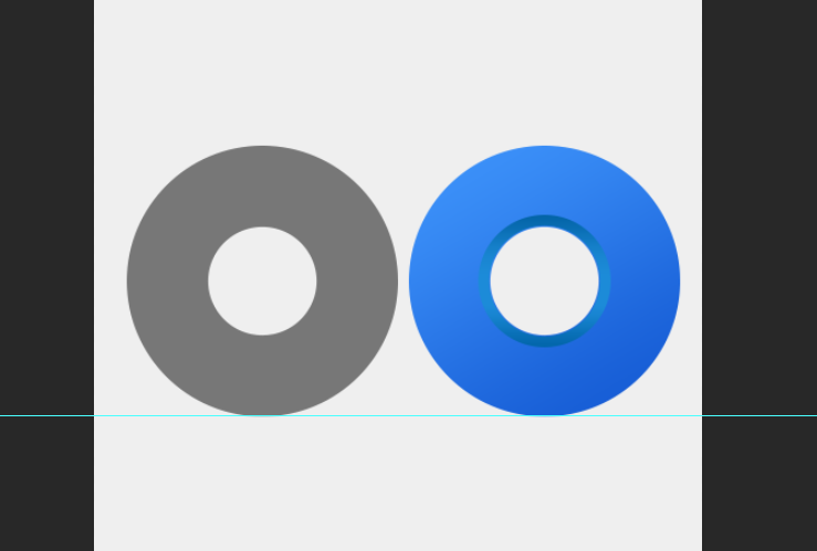 LOGO教程，臨摹QQ瀏覽器圖標教程_www.logoids.com